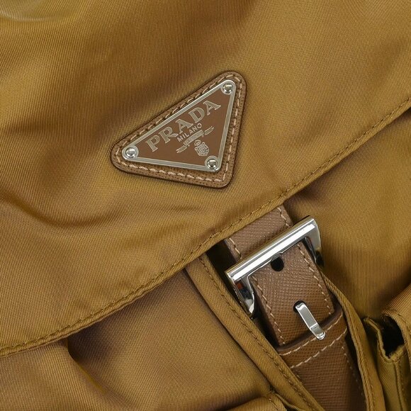 Prada Brown Nylon Backpack BZ2811 L 165 115641 - Picture 4 of 10